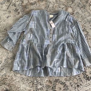 Anthropologie blouse. Never worn, new with tags.